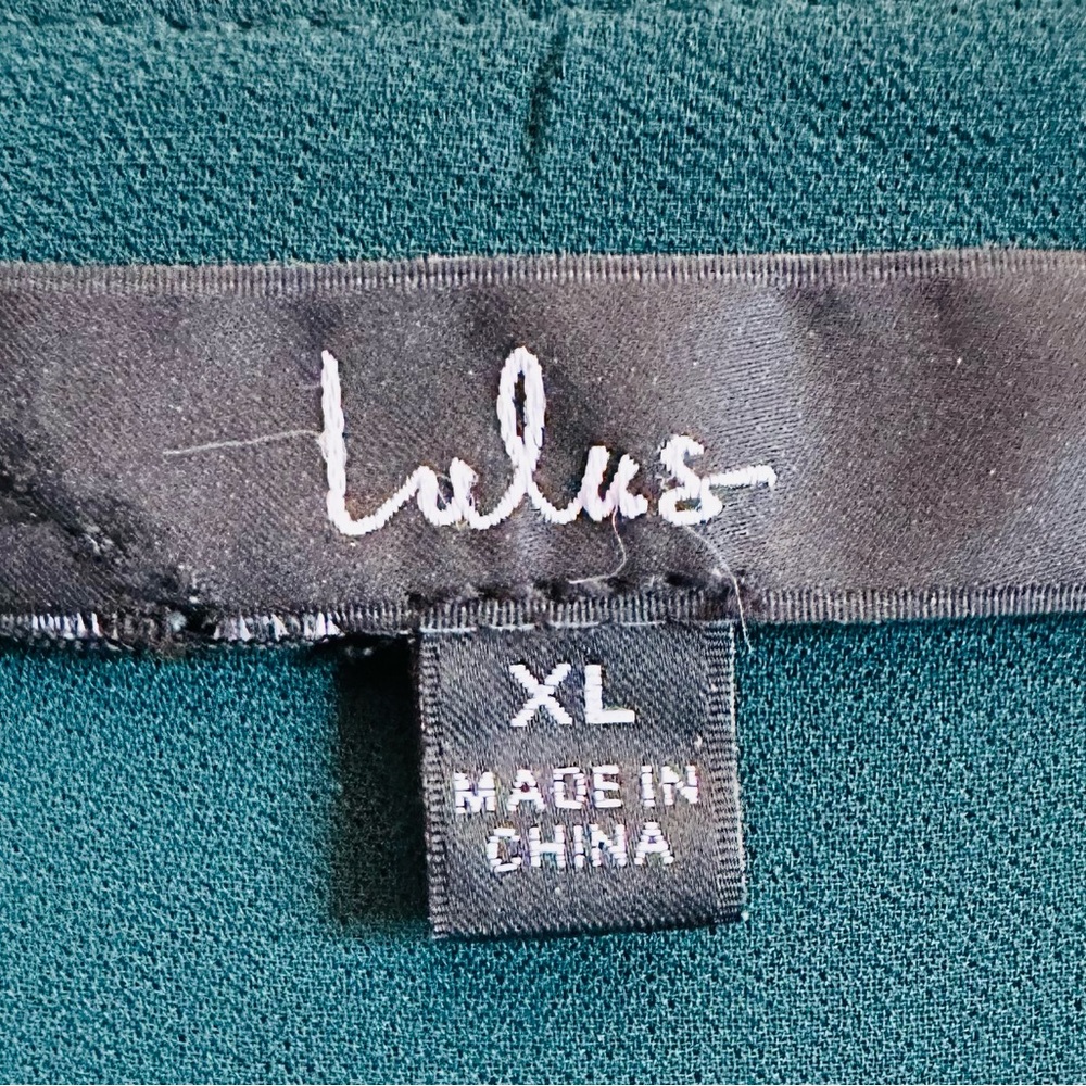 Lulus Green Sequin Dress  Size XL. Fully lined. - Picture 3 of 7